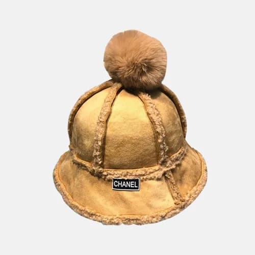 Chanel 2019 Ladies Lambs Wool Cap - 샤넬 2019 여성용 램스… - 1