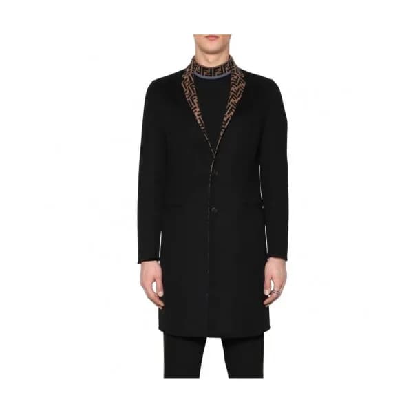 [매장판]Fendi 2019 Mens Logo Cashmere Coat - 펜디 2019 … - 1