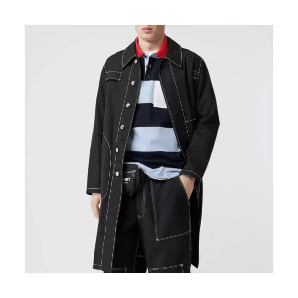 [버버리]Burberry 2019 Mens Logo Cotton Polo Short Sle… - 1