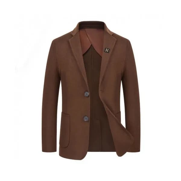[매장판]Hermes 2020 Mens Business Cashmere Suit Jacke… - 1