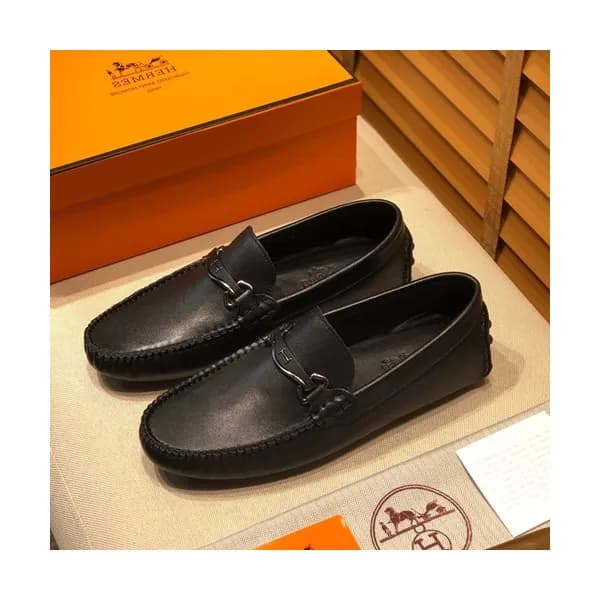 Hermes 2020 Mens Leather Loafer - 에르메스 2020 남성용 레더… - 1