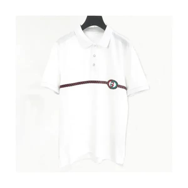 [매장판]Gucci 2020 Mm/Wm Logo Cotton Polo Short Sleev… - 1
