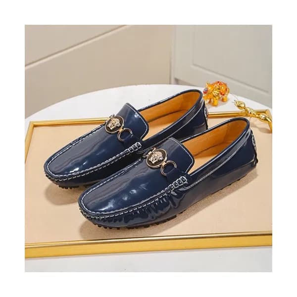 Versace 2020 Mens Leather Loafer - 베르사체 2020 남성용 … - 1