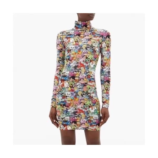 [베트멍]Vetements 2020 Womens Animation One-pieces - … - 1