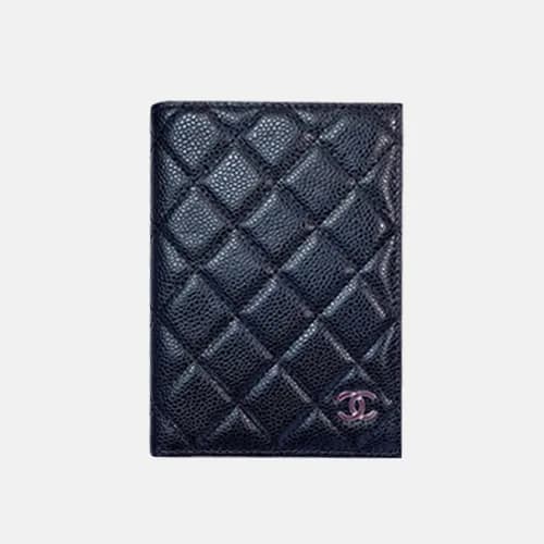 Chanel 2020 Mm / Wm Leather Passport Case - 샤넬 202… - 1