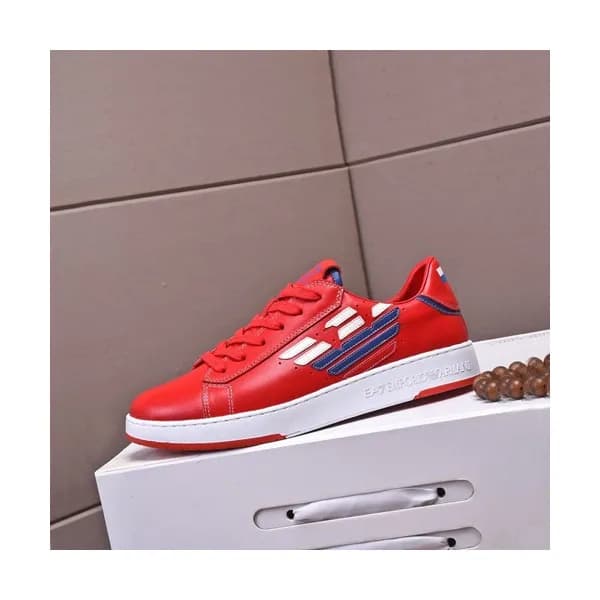 Armani 2020 Mens Leather Sneakers - 알마니 2020 남성용 … - 1