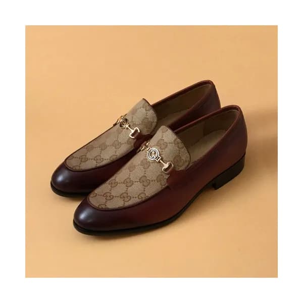[업 신상]Gucci 2020 Mens Leather & Canvas Shoes - 구찌… - 1