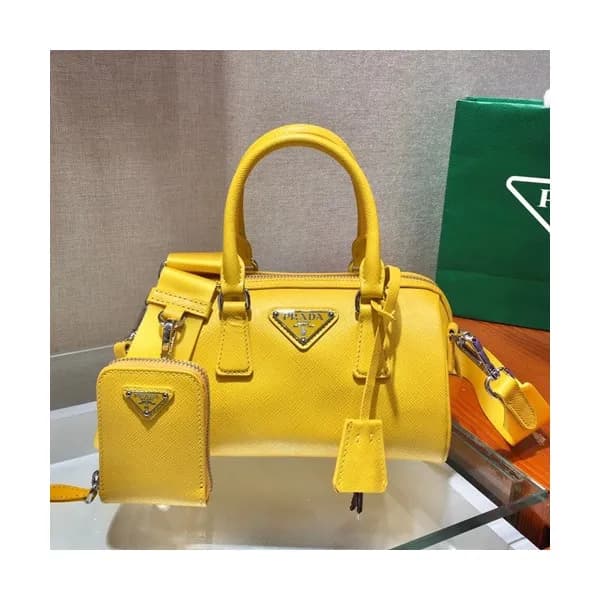 Prada 2020 Leather Tote Shoulder Bag,20CM - 프라다 20… - 1