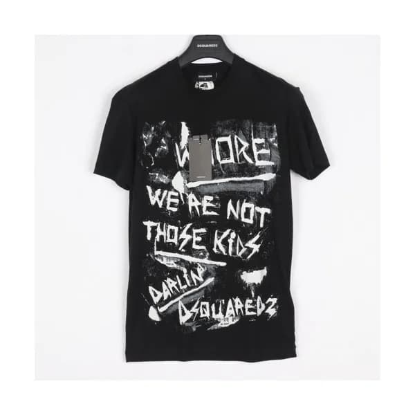 [디스퀘어드]Dsquared2 2020 Mens Logo Crew-neck Short Sl… - 1