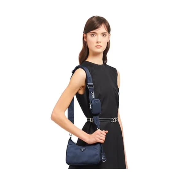 Prada 2020 Nylon Hobo Tote Shoulder Bag,22CM - 프라다… - 1