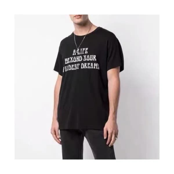 Amiri 2020 Mm/Wm Logo Cotton Short Sleeved Tshirts… - 1