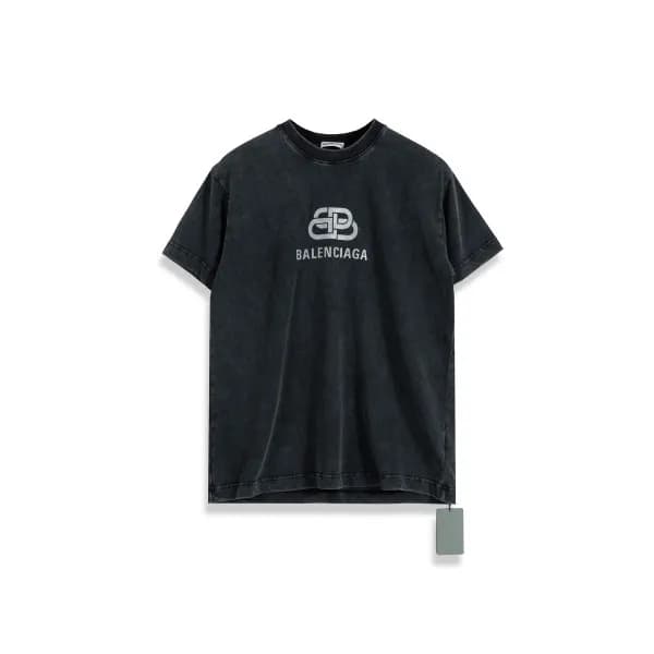 [발렌시아가]Balenciaga 2020 Mm/Wm Logo Cotton Short Sle… - 1