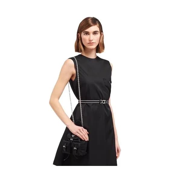 Prada 2020 Nylon Chain Cross Bag,17CM - 프라다 2020 나… - 1