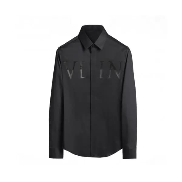]Valentino 2020 Mens Logo Casual Cotton Shirts - 발… - 1