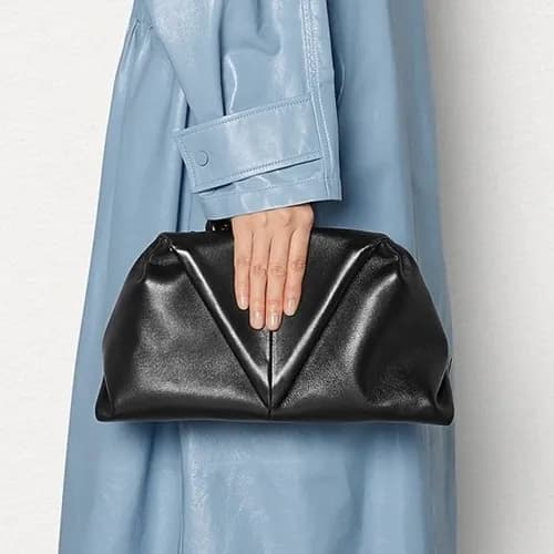 Bottega veneta Triangular Fold Clutch Bag - 보테가베네타… - 1