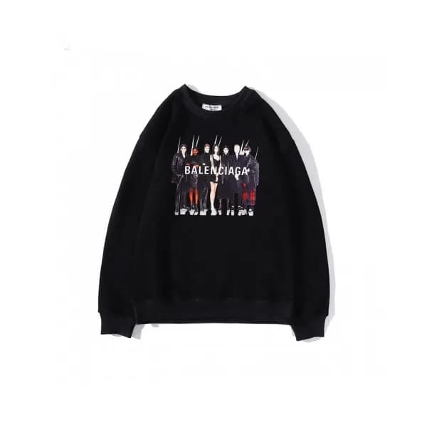[발렌시아가]Balenciaga 2020 Mens Logo Crew-neck Cotton … - 1