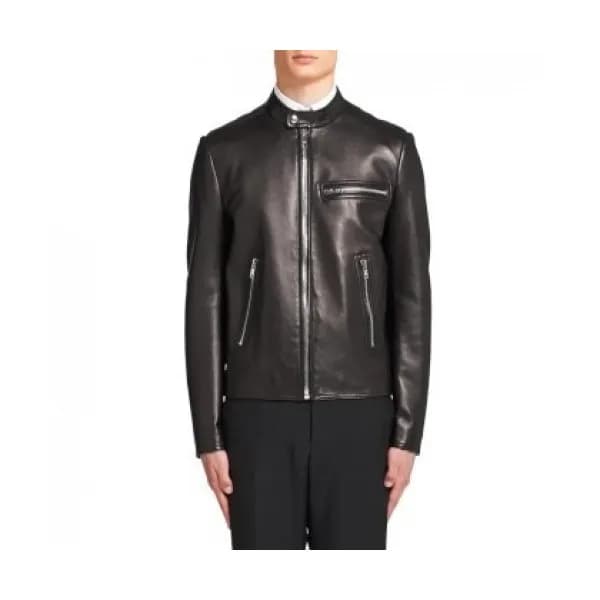 [프라다]Prada 2020 Mens Logo Casual Leather Jackets -… - 1