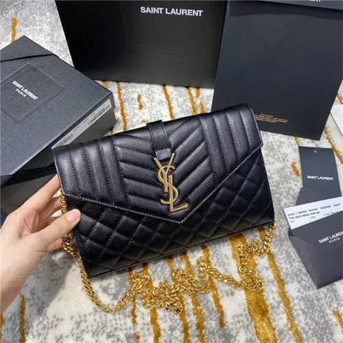 [입생로랑] Saint Laurent CustomLeather Monogram Mix Ma… - 1