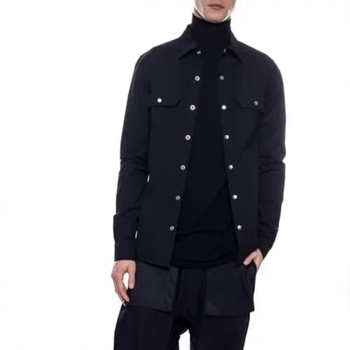 [릭오웬스]Rick Owens 2020 Mens Logo Cotton man-to-man … - 1