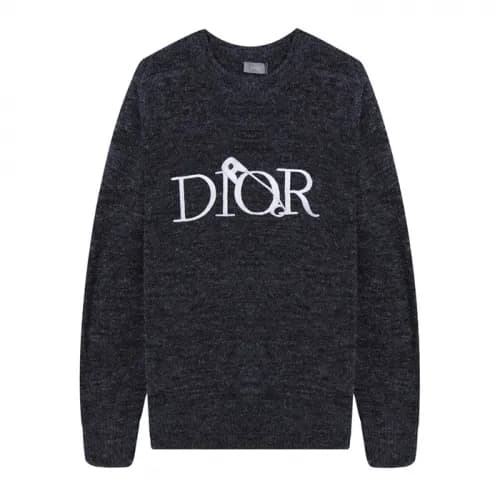[디올]Dior 2020 Mens Retro Logo Crew-neck Sweaters -… - 1