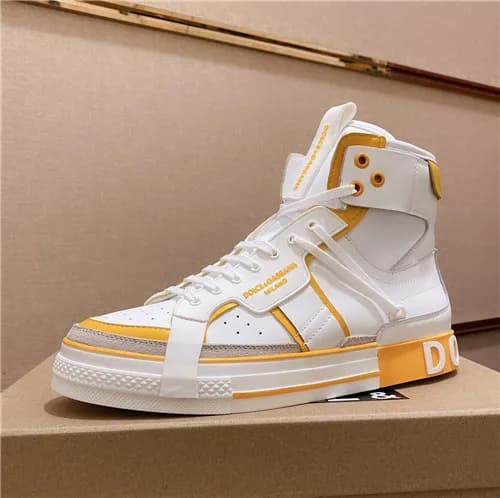 Dolce&Gabbana 2021 Men's Leather Sneakers - 돌체… - 1