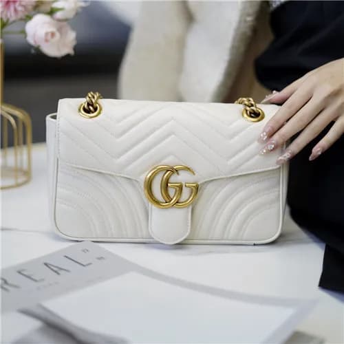 [구찌]Gucci 2020 Women's Marmont Matlase Shoulde… - 1