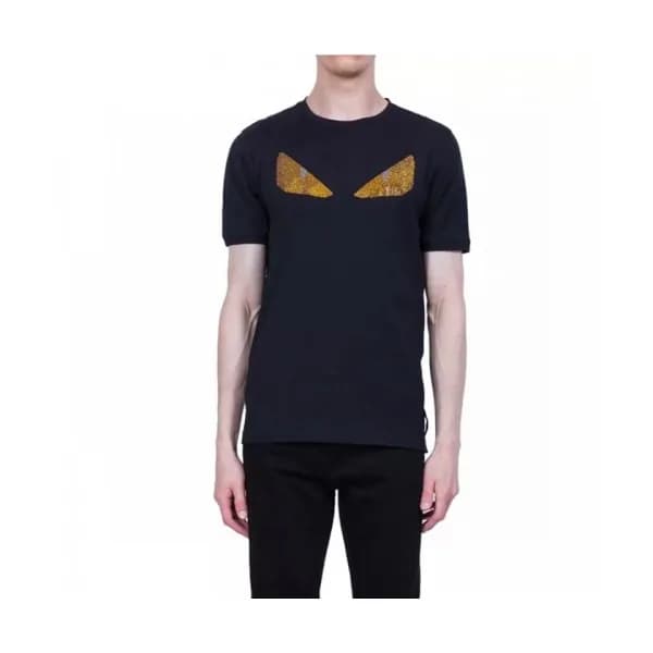 [펜디]Fendi 2021 Mens Logo Casual Short Sleeved Tshi… - 1