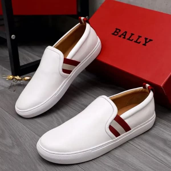 Bally 2024 Mens Leather Loafer - 발리 2024 남성용 레더 로퍼… - 1