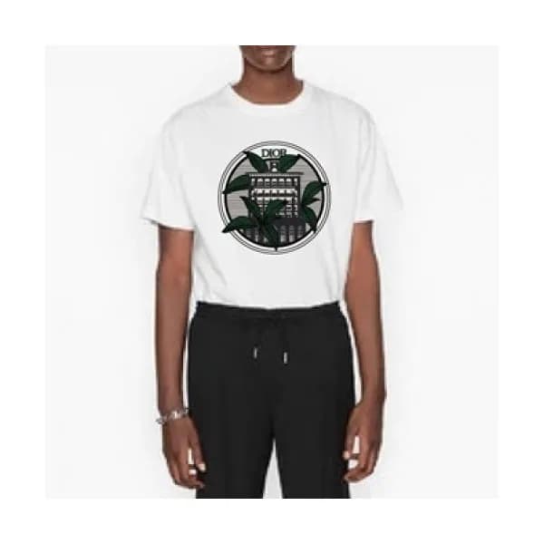[디올]Dior 2021 Mm/Wm Casual Crew-neck Short Sleeved… - 1