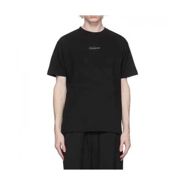 [요지야마모토]Y-3 2021 2021 Mens Logo Basic Cotton Short… - 1