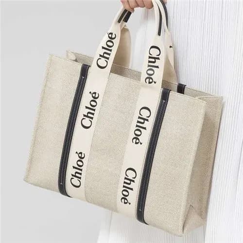 Chloe 2021 Women's Woody Tote Shopperbag,45cm … - 1