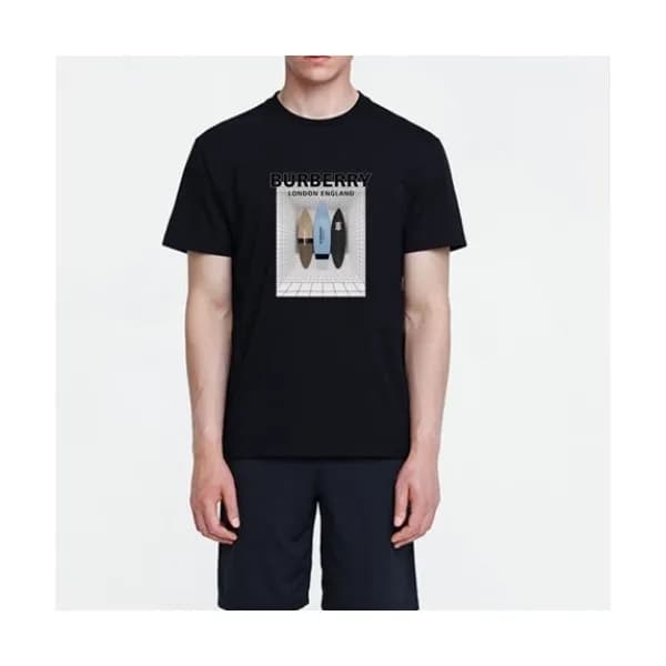 [버버리]Burberry 2021 Mm/Wm Logo Cotton Short Sleeved… - 1