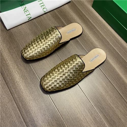 Bottega Veneta 2021 Men's Leather Mule,BVS0397… - 1