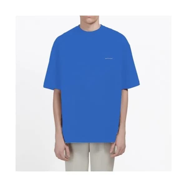 Balenciaga Mm/Wm Logo Cotton Short Sleeved Tshirt… - 1