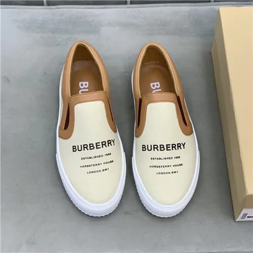 Burberry 2021 Men's Canvas Sneakers,BURS0189 -… - 1