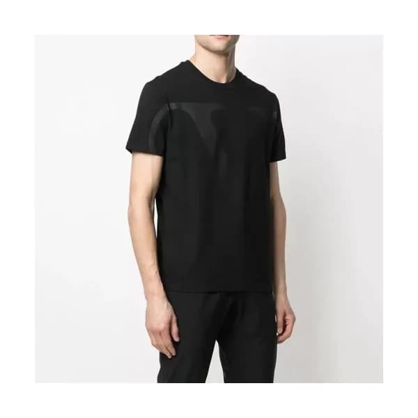 Valentino Mens Logo Crew-neck Short Sleeved Tshir… - 1