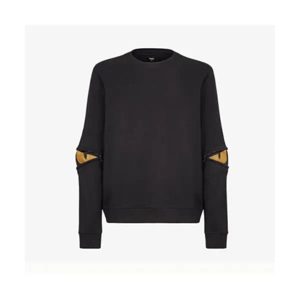Fendi Mens Crew-neck Tshirts - 펜디 남성 몬스터 크루넥 긴팔티 -… - 1