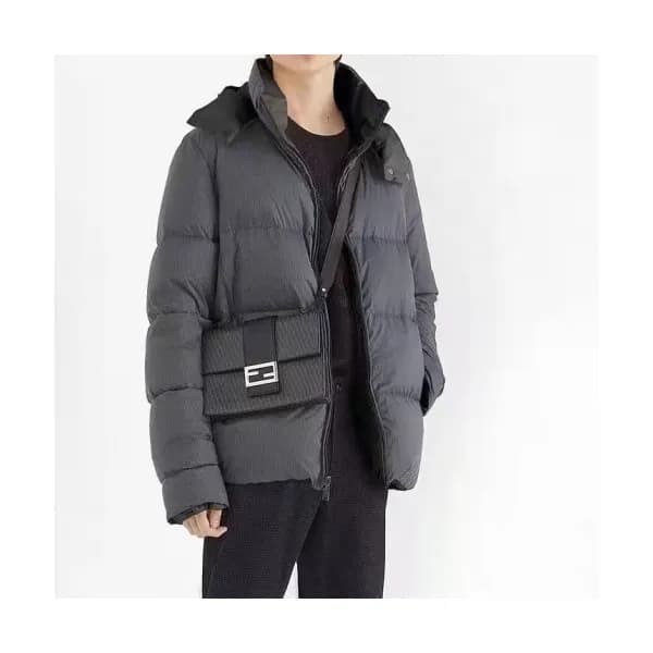 Fendi Unisex Monster Duck Down Padding Black - 펜디 … - 1