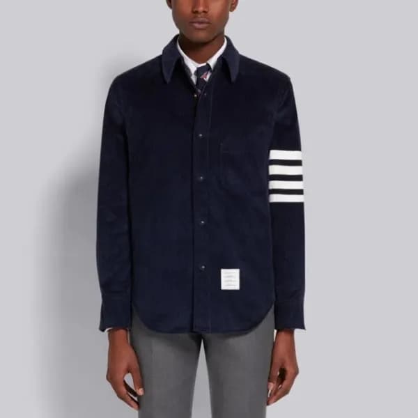 톰브라운 남성 클래식 셔츠 - Thom Browne Mens Classic Dress Sh… - 1
