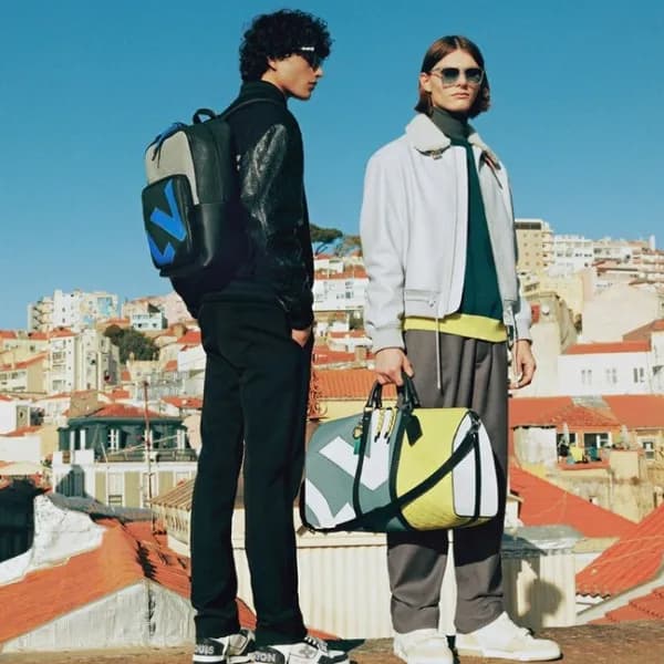 루이비통 남성 그레이 가죽 자켓 - Louis vuitton Mens Gray Jacket… - 1