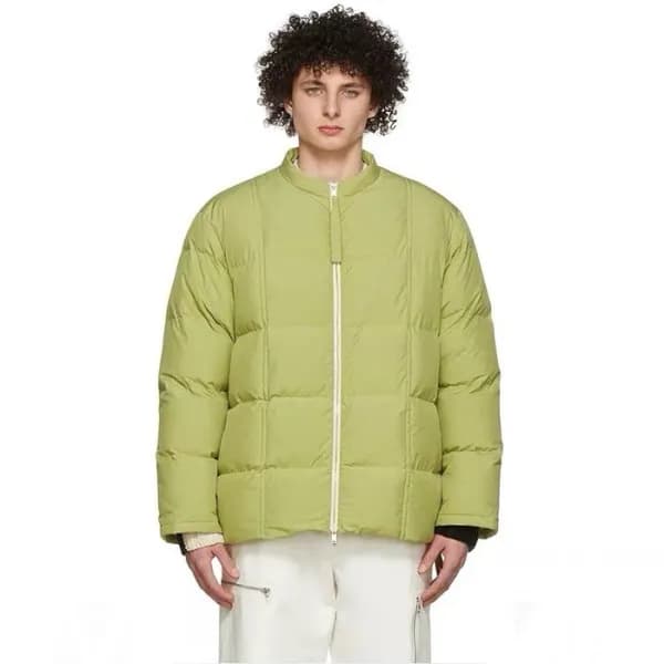 질샌더 남/녀 덕다운 그린 패딩 - Jil Sander Unisex Green Paddin… - 1