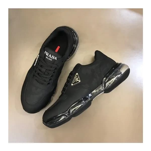 프라다 남성 블랙 스니커즈 - Prada Mens Black Sneakers - pr290… - 1