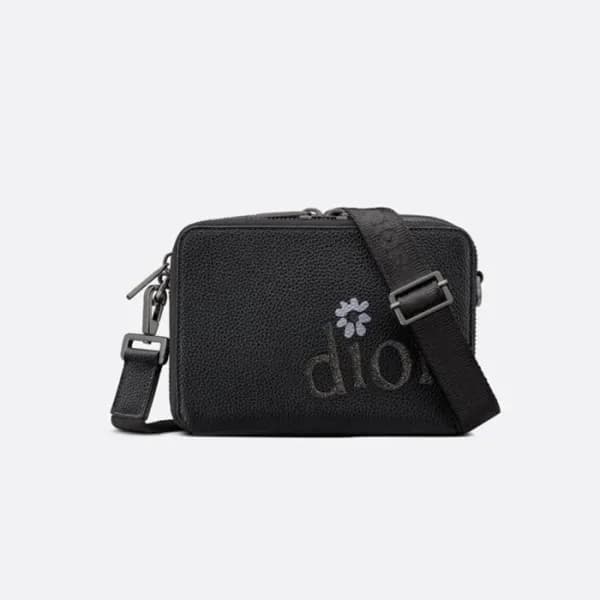 디올 남성 블랙 크로스백 - Dior Mens Black Cross Bag - di364x - 1