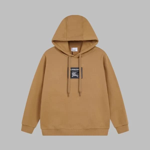버버리 남성 카멜 후드티 - Burberry Mens Camel Hoodie - bu273… - 1