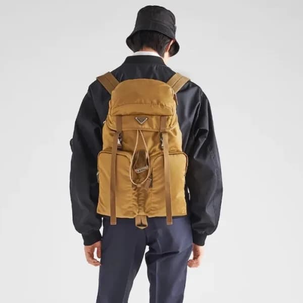 프라다 남성 리나일론 카멜 백팩 - Prada Mens Camel Back Pack - p… - 1