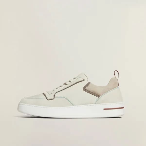 로로피아나 남성 화이트 스니커즈 - Loro Piana Mens White Sneakers… - 1