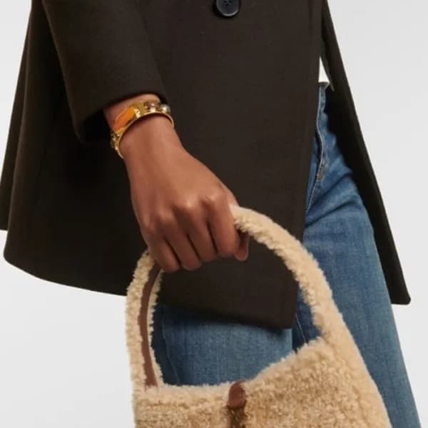 입생로랑 여성 골드 팔찌 - Saint Laurent Womens Gold Bangle -… - 1