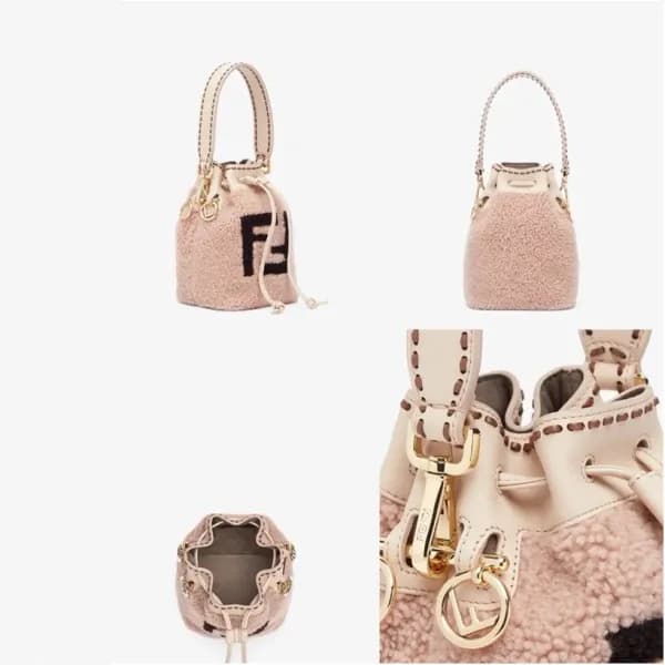 펜디 여성 핑크 버킷백 - Fendi Womens Bucket Bag - feb252x - 1