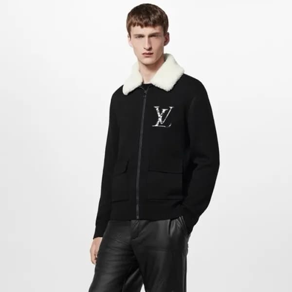 루이비통 남성 블랙 자켓 - Louis vuitton Mens Black Jackets -… - 1