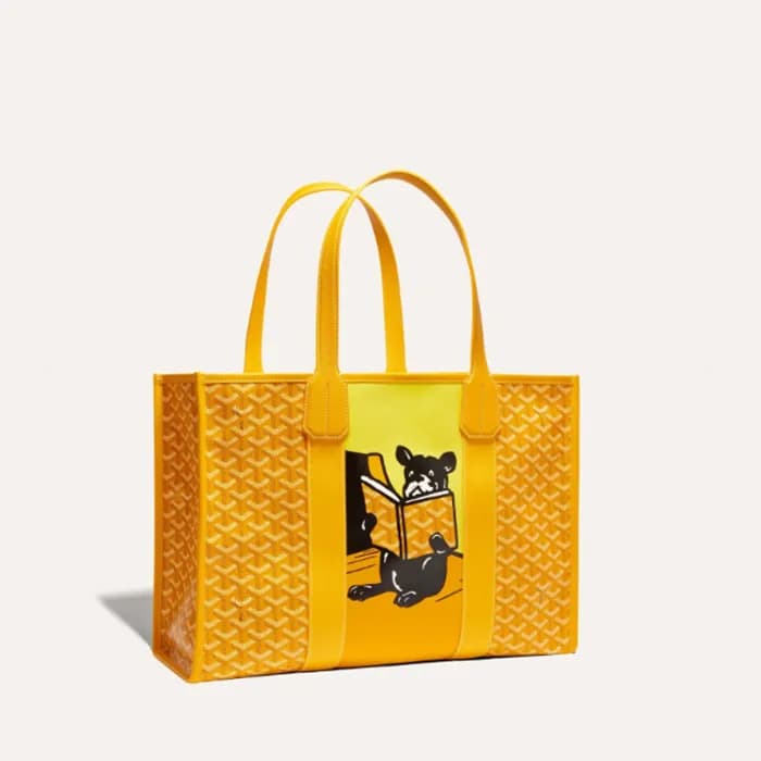 고야드 남/녀 옐로우 빌렛 토트백 - Goyard Unisex Villette Tote B… - 1